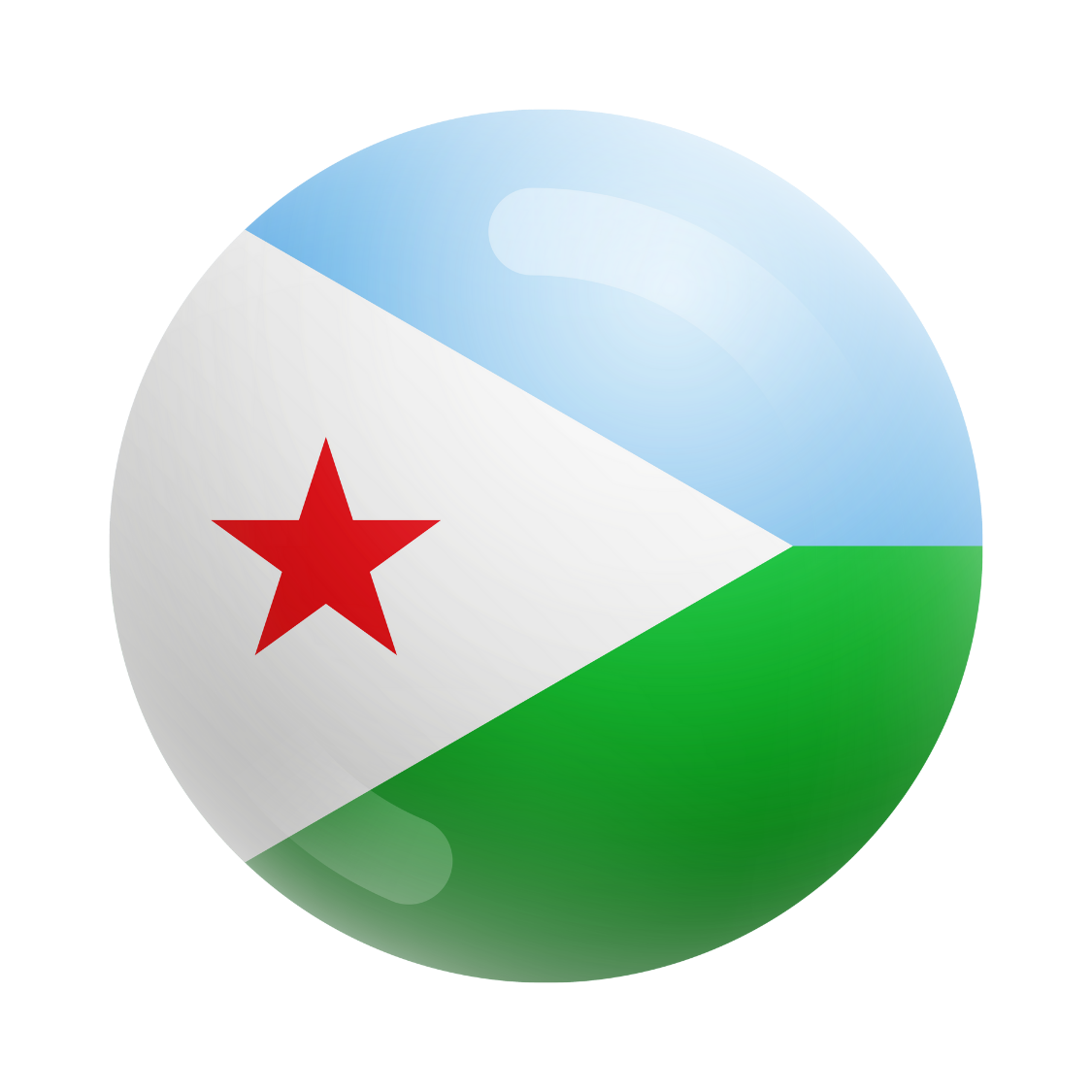 Drapeau Djibouti